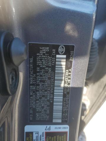 Photo 12 VIN: 4T1BF1FK2EU363207 - TOYOTA CAMRY 