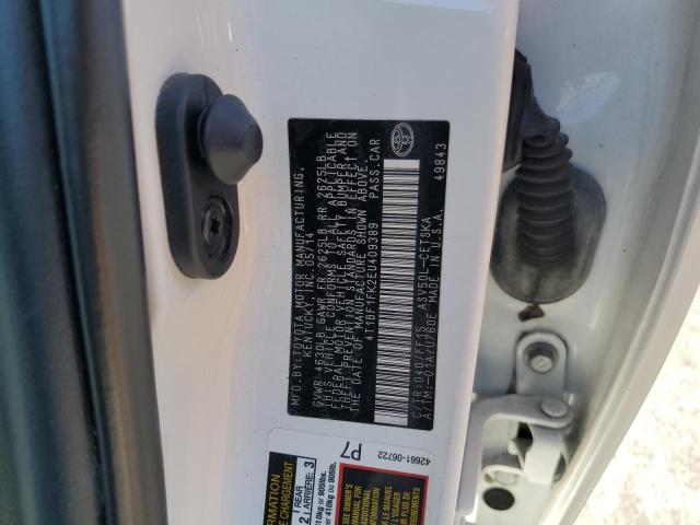 Photo 11 VIN: 4T1BF1FK2EU409389 - TOYOTA CAMRY L 