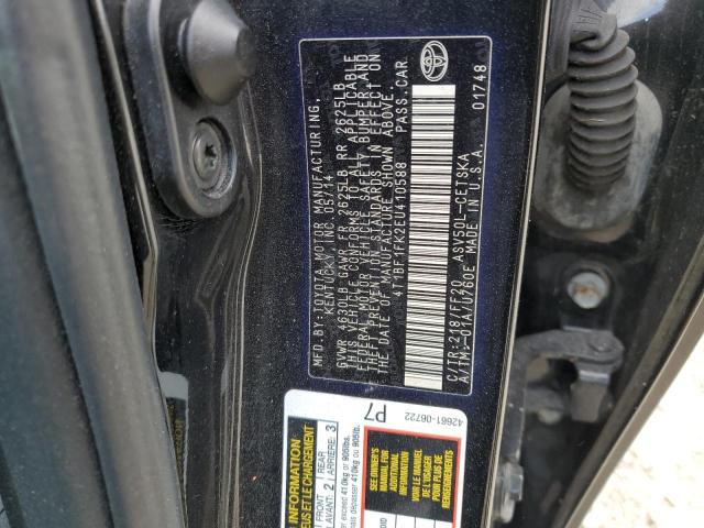 Photo 11 VIN: 4T1BF1FK2EU410588 - TOYOTA CAMRY 