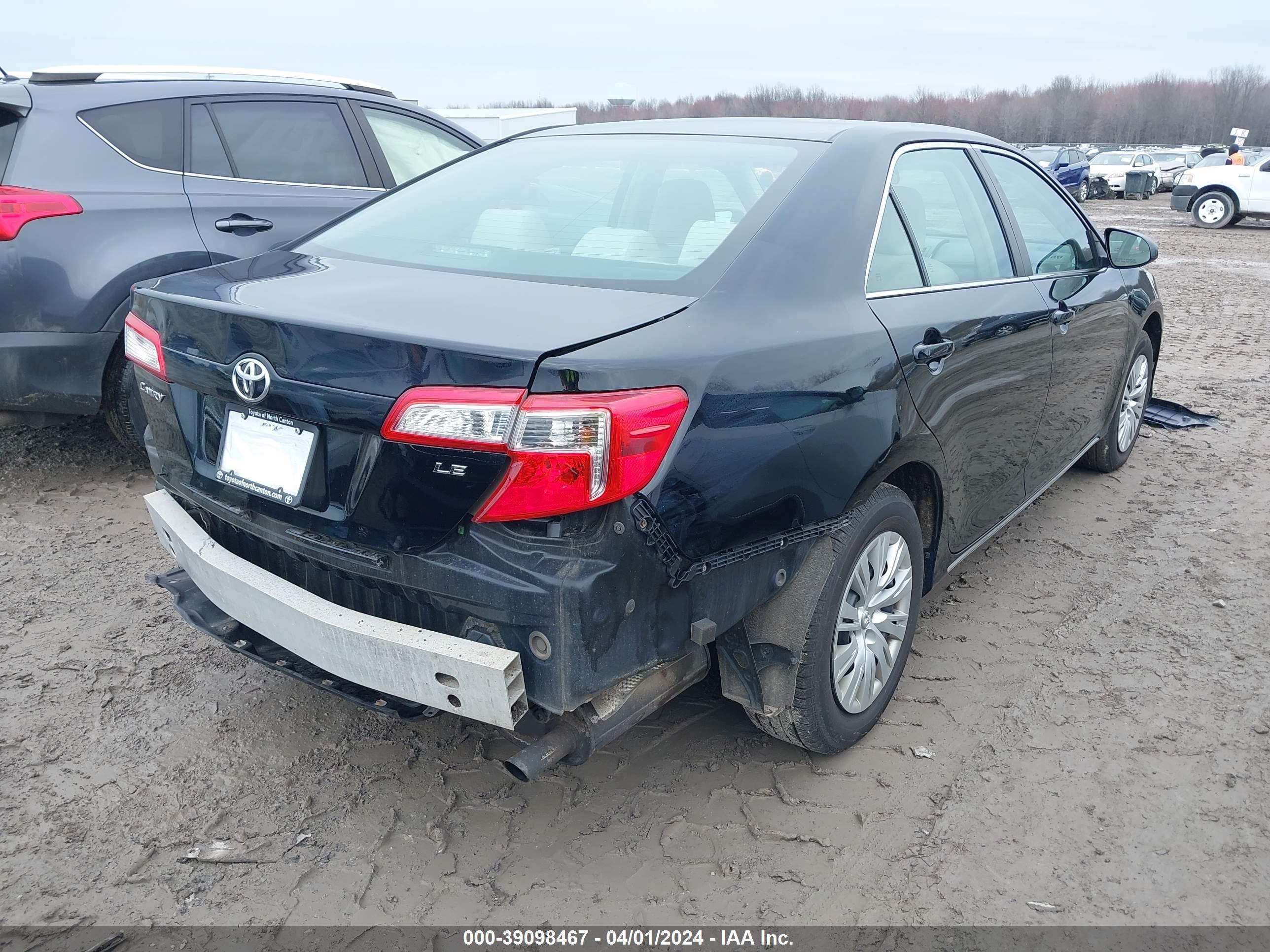 Photo 3 VIN: 4T1BF1FK2EU450184 - TOYOTA CAMRY 