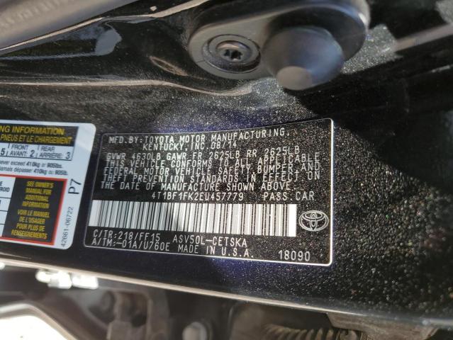 Photo 11 VIN: 4T1BF1FK2EU457779 - TOYOTA CAMRY L 