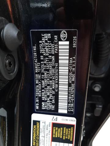 Photo 12 VIN: 4T1BF1FK2EU767740 - TOYOTA CAMRY 