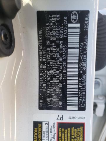 Photo 9 VIN: 4T1BF1FK2FU028255 - TOYOTA CAMRY LE 