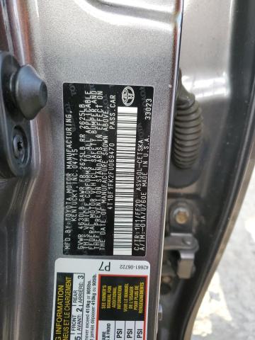 Photo 11 VIN: 4T1BF1FK2FU069470 - TOYOTA CAMRY 