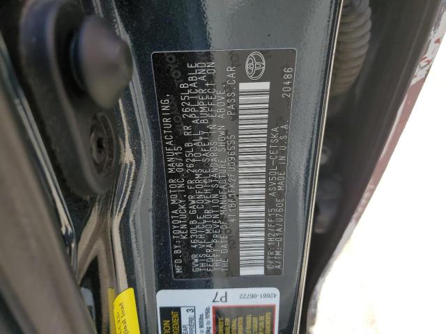 Photo 11 VIN: 4T1BF1FK2FU096555 - TOYOTA CAMRY LE 