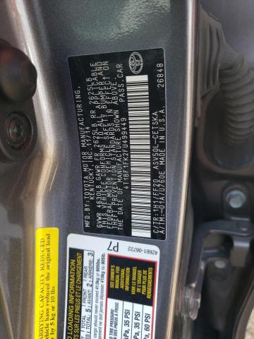 Photo 11 VIN: 4T1BF1FK2FU499449 - TOYOTA CAMRY LE 