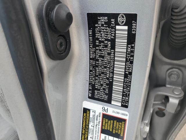 Photo 11 VIN: 4T1BF1FK2GU539949 - TOYOTA CAMRY LE 