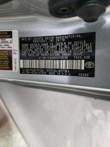 Photo 12 VIN: 4T1BF1FK2HU313539 - TOYOTA CAMRY 