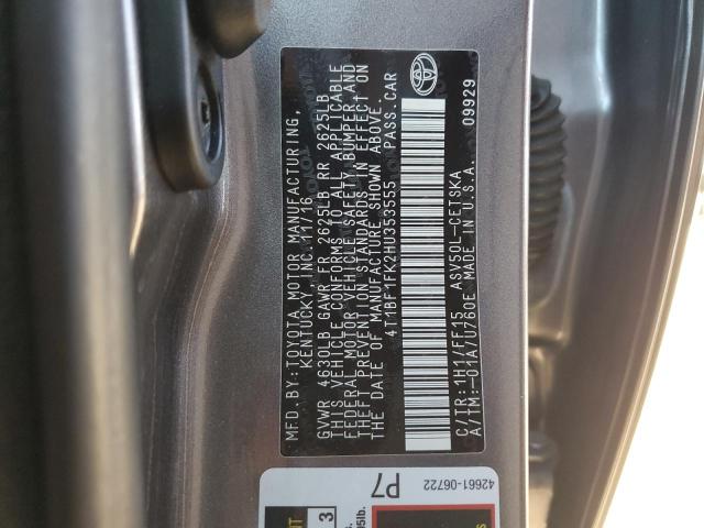 Photo 11 VIN: 4T1BF1FK2HU353555 - TOYOTA CAMRY LE 