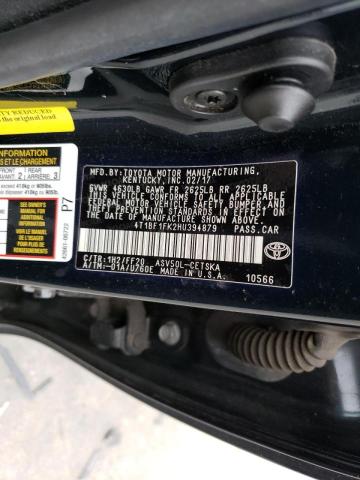 Photo 12 VIN: 4T1BF1FK2HU394879 - TOYOTA CAMRY LE 