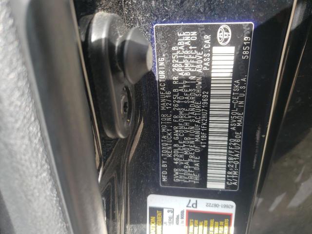 Photo 9 VIN: 4T1BF1FK2HU719692 - TOYOTA CAMRY LE 