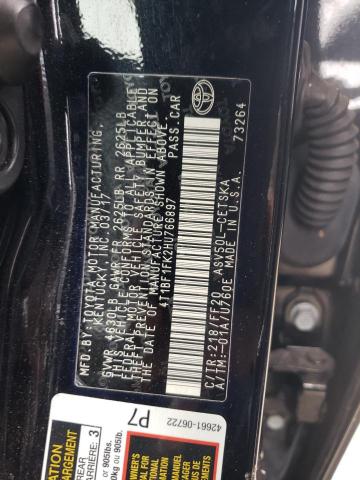 Photo 12 VIN: 4T1BF1FK2HU766897 - TOYOTA CAMRY LE 