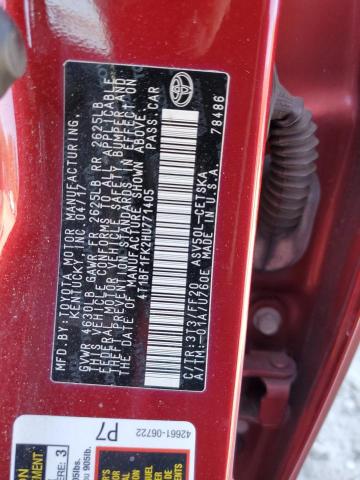 Photo 12 VIN: 4T1BF1FK2HU771405 - TOYOTA CAMRY LE 