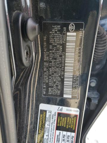 Photo 11 VIN: 4T1BF1FK3CU609873 - TOYOTA CAMRY 