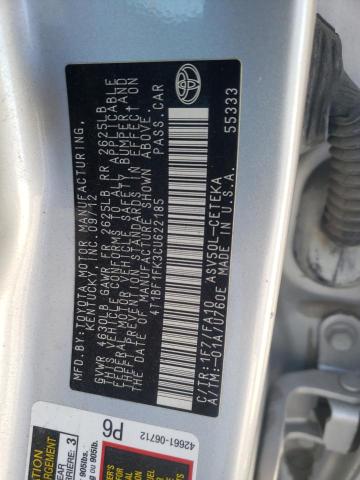 Photo 11 VIN: 4T1BF1FK3CU622185 - TOYOTA CAMRY BASE 