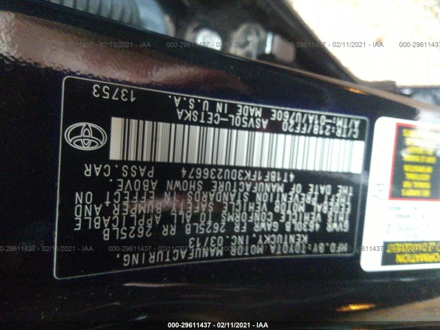 Photo 8 VIN: 4T1BF1FK3DU236674 - TOYOTA CAMRY 