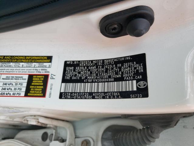 Photo 12 VIN: 4T1BF1FK3DU694988 - TOYOTA CAMRY L 