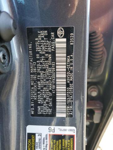 Photo 12 VIN: 4T1BF1FK3DU708193 - TOYOTA CAMRY L 