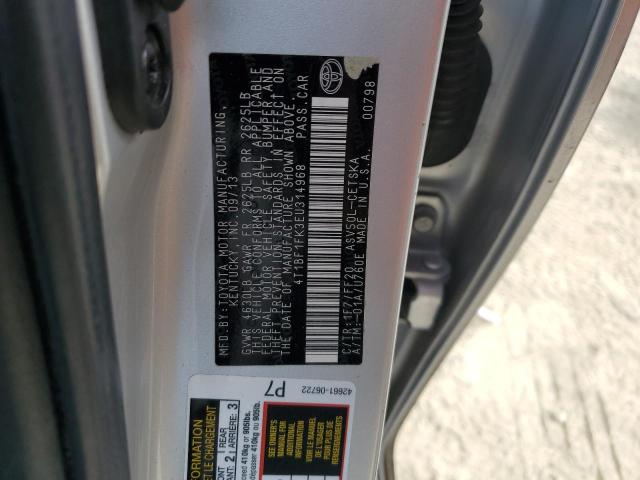 Photo 12 VIN: 4T1BF1FK3EU314968 - TOYOTA CAMRY L 