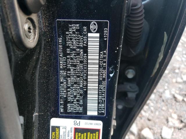 Photo 9 VIN: 4T1BF1FK3EU339594 - TOYOTA CAMRY L 