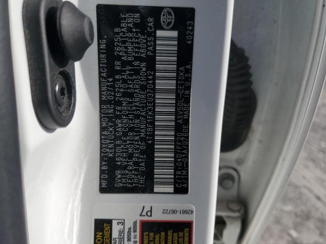 Photo 11 VIN: 4T1BF1FK3EU370442 - TOYOTA CAMRY 