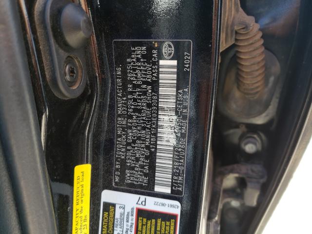 Photo 9 VIN: 4T1BF1FK3EU393087 - TOYOTA CAMRY L 