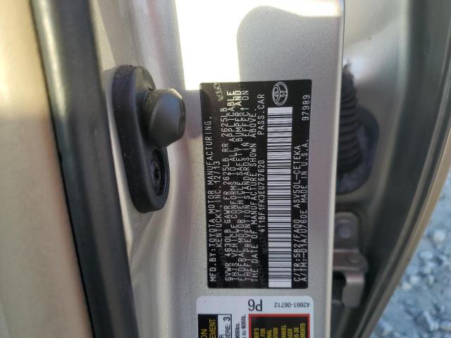 Photo 9 VIN: 4T1BF1FK3EU767620 - TOYOTA CAMRY 