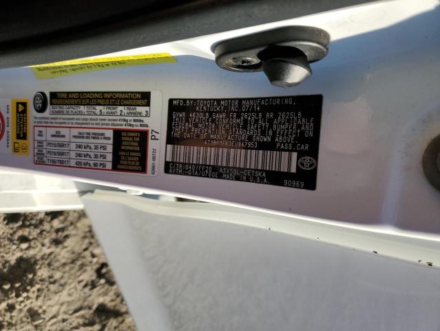 Photo 11 VIN: 4T1BF1FK3EU847953 - TOYOTA CAMRY 