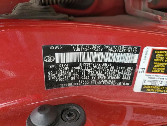 Photo 11 VIN: 4T1BF1FK3EU853316 - TOYOTA CAMRY 