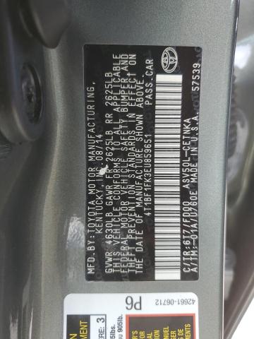 Photo 11 VIN: 4T1BF1FK3EU859651 - TOYOTA CAMRY L 