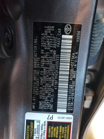 Photo 11 VIN: 4T1BF1FK3FU055335 - TOYOTA CAMRY LE 