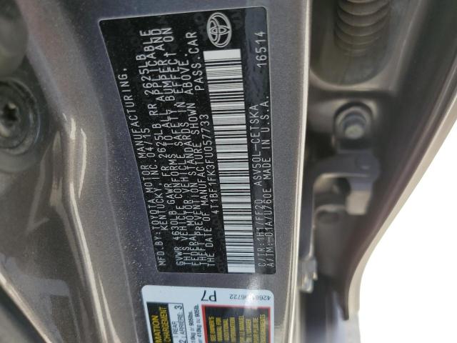 Photo 11 VIN: 4T1BF1FK3FU057733 - TOYOTA CAMRY 