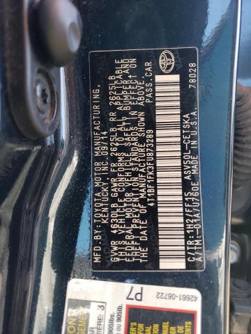 Photo 11 VIN: 4T1BF1FK3FU873289 - TOYOTA CAMRY LE 