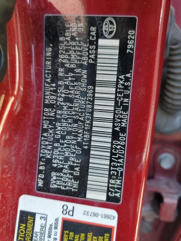 Photo 11 VIN: 4T1BF1FK3FU873969 - TOYOTA CAMRY 