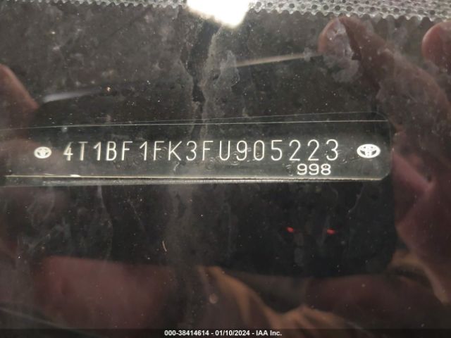 Photo 8 VIN: 4T1BF1FK3FU905223 - TOYOTA CAMRY 