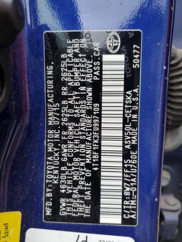 Photo 12 VIN: 4T1BF1FK3FU997109 - TOYOTA CAMRY LE 