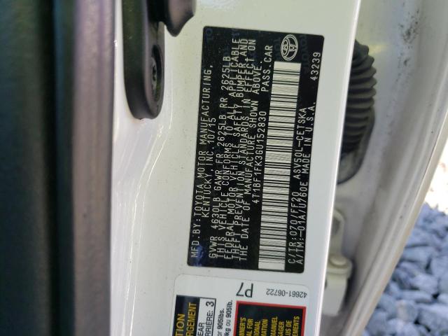 Photo 11 VIN: 4T1BF1FK3GU152830 - TOYOTA CAMRY LE 