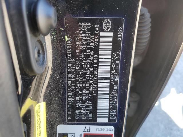 Photo 11 VIN: 4T1BF1FK3GU210810 - TOYOTA CAMRY 