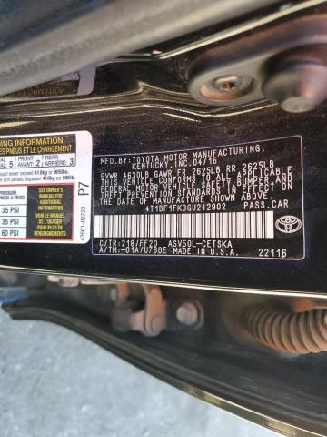 Photo 11 VIN: 4T1BF1FK3GU242902 - TOYOTA CAMRY 