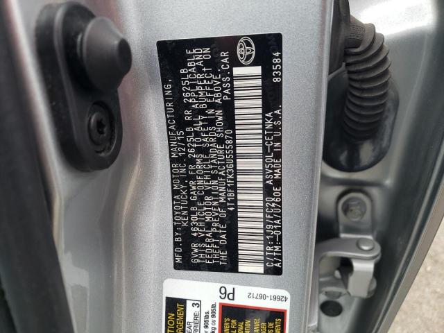 Photo 12 VIN: 4T1BF1FK3GU555870 - TOYOTA CAMRY LE 