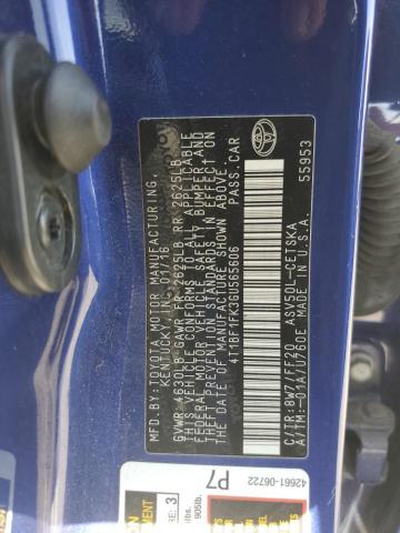 Photo 11 VIN: 4T1BF1FK3GU565606 - TOYOTA CAMRY LE 