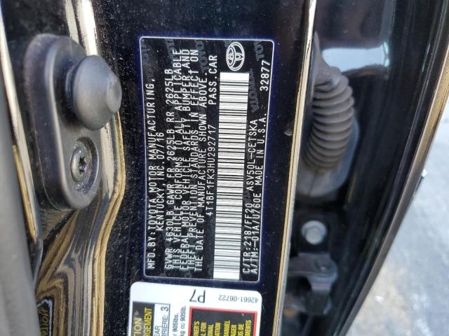 Photo 11 VIN: 4T1BF1FK3HU292717 - TOYOTA CAMRY 