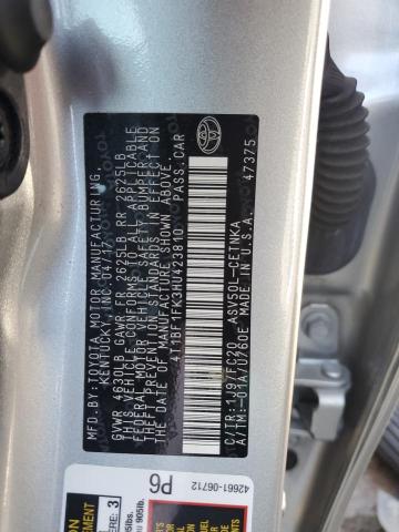 Photo 12 VIN: 4T1BF1FK3HU423810 - TOYOTA CAMRY LE 