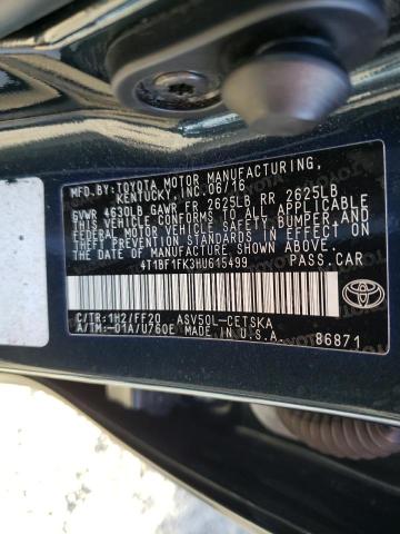 Photo 9 VIN: 4T1BF1FK3HU615499 - TOYOTA CAMRY LE 