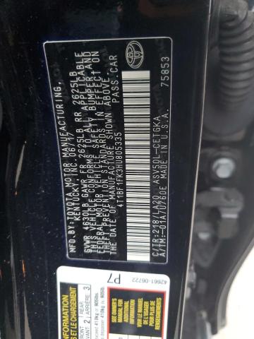 Photo 11 VIN: 4T1BF1FK3HU805335 - TOYOTA CAMRY 