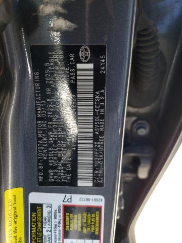 Photo 11 VIN: 4T1BF1FK4DU242628 - TOYOTA CAMRY L 