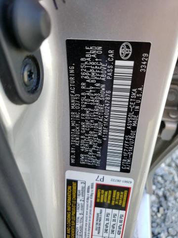 Photo 11 VIN: 4T1BF1FK4DU247876 - TOYOTA CAMRY 