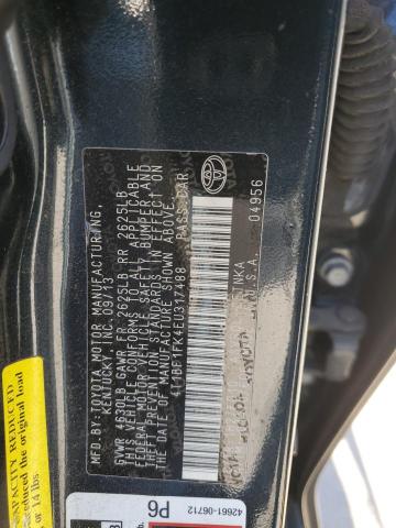 Photo 11 VIN: 4T1BF1FK4EU317488 - TOYOTA CAMRY L 