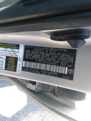 Photo 9 VIN: 4T1BF1FK4EU360289 - TOYOTA CAMRY L 