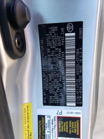 Photo 11 VIN: 4T1BF1FK4EU378369 - TOYOTA CAMRY 